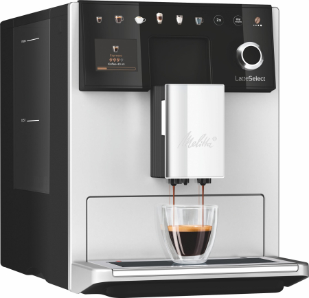 Espressor Automat Melitta CI Touch F630-211, 1400 W, Cafea boabe, Cappuccino, Americano, Rezervor 1.8 L, Negru pukika.ro [1]