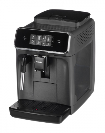 Espressor Automat Philips 2200 EP2224/10, 1500 W, Cafea si Espresso, 15 Bar, Rezervor 1.8L, Negru pukika.ro [1]