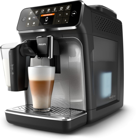 Espressor Automat Philips 4300 series, 1500 W, 15 bar, Touch, Rezervor 1.8 L, Negru pukika.ro [3]