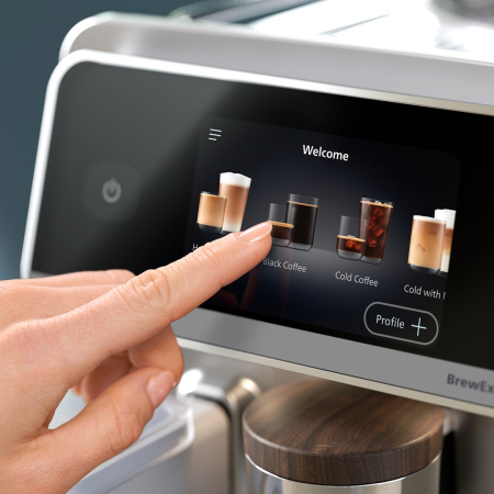 Espressor Automat Philips Café Aromis, 1500 W, 15 bar, Touch, Rezervor 1.9 L, Argintiu pukika.ro [6]
