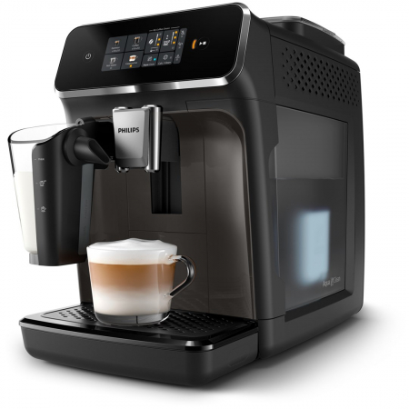Aparate Cafea - Espressor Automat Philips EP2334/10, 1500 W, Cafea, Espresso si Cappuccino, Rezervor 1.8 L, 15 Bar, Negru pukika.ro