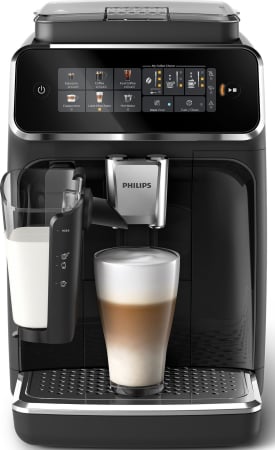 Aparate Cafea - Espressor Automat Philips EP3341/50, 1500 W, 15 bar, Cappuccino, Latte, Rezervor 1.8 L, Negru pukika.ro