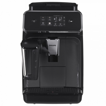 Espressor Automat Philips Series 2200 EP2334/10, 1500W, 15 Bar, LatteGo, Touch Display, Cafea, Espresso, Cappuccino, Spumare Lapte, 1.8 L, Negru pukika.ro [1]