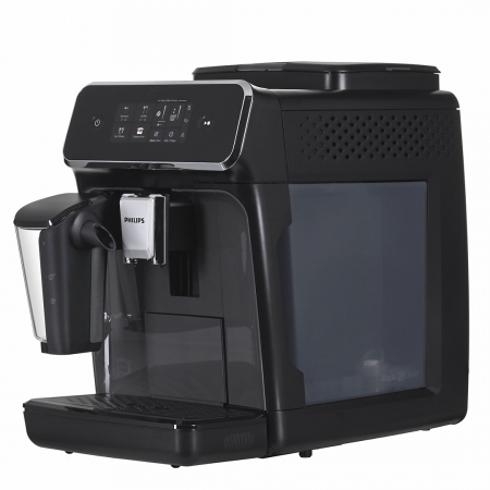 Espressor Automat Philips Series 2200 EP2334/10, 1500W, 15 Bar, LatteGo, Touch Display, Cafea, Espresso, Cappuccino, Spumare Lapte, 1.8 L, Negru pukika.ro [2]