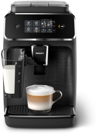 Espressor Automat Philips Series 2200 LatteGo EP2230/10, 1500 W, 15 bar, Sistem LatteGo, Panou Touch, 1.8 L, Negru pukika.ro [1]