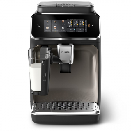 Espressor Automat Philips Series 3300 EP3347/90, 1500 W, Espresso, Cappuccino si Latte, 15 Bar, Rezervor 1.8 L, Negru pukika.ro [4]