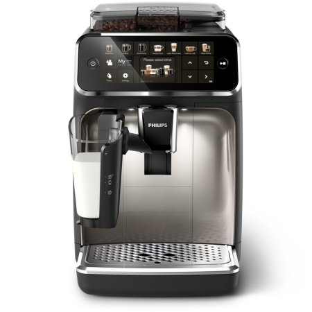 Espressor Automat Philips Series 5400 LatteGo EP5447/90, 1500 W, 15 bar, Sistem LatteGo, Ecran TFT, 1.8 L, Negru pukika.ro [3]
