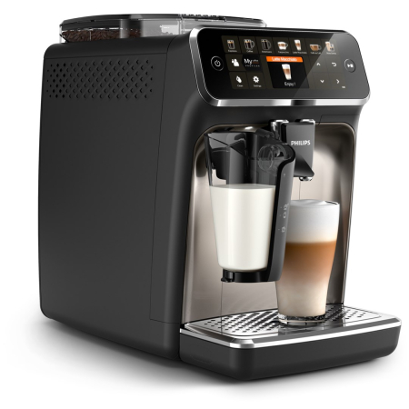 Espressor Automat Philips Series 5400 LatteGo EP5447/90, 1500 W, 15 bar, Sistem LatteGo, Ecran TFT, 1.8 L, Negru pukika.ro [1]