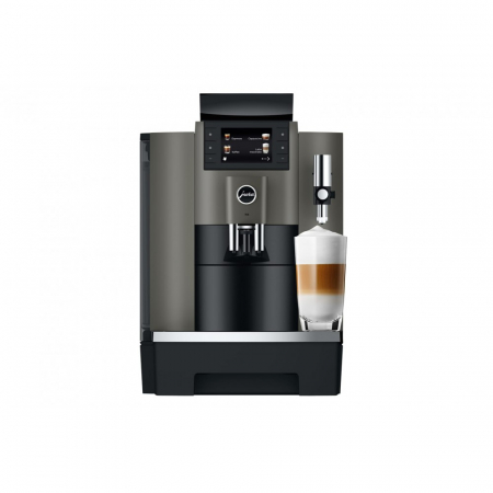 Aparate Cafea - Espressor automat profesional JURA W8, afisaj TFT, 15 bari, 3 l, Dark Inox - pukika.ro
