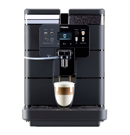 Aparate Cafea - Espressor Automat Saeco Royal OTC, 1400 W, Espresso, Cappuccino, Americano, Latte, 15 Bar, 2.5 L, Negru pukika.ro