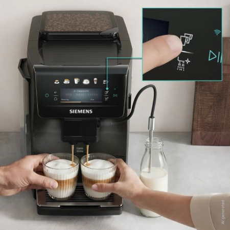 Espressor Automat Siemens, 1500 W, Touch, 15 bar, Rezervor 1.8 L, Negru pukika.ro [7]