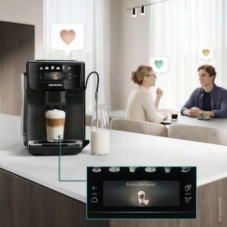 Espressor Automat Siemens, 1500 W, Touch, 15 bar, Rezervor 1.8 L, Negru pukika.ro [5]