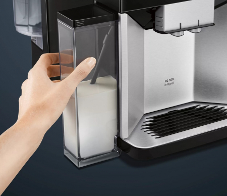 Espressor Automat Siemens EQ.500 TQ507R03, 1500 W, Cappuccino, Latte, Flat White, 15 bar, Touch, 1.7 L, Gri pukika.ro [6]