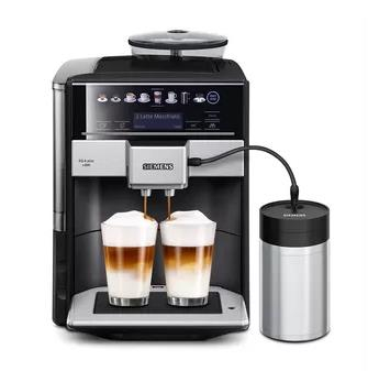 Aparate Cafea - Espressor Automat Siemens EQ.6 TE658209RW, 1500 W, Cappuccino, Americano, Ristretto, Latte, 19 Bar, Touch, 1.7 L, Negru pukika.ro