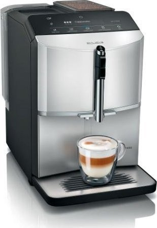 Alte produse - Espressor Automat Siemens TF303E01, 1300 W, 15 bar, Cappuccino, Latte, Touch, Rezervor 1.4 L, Negru/Argintiu pukika.ro