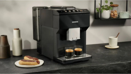 Espressor Automat Siemens TP513R09, 1500 W, 15 bar, Touch, 10 Programe, Rezervor 1.9 L, Negru pukika.ro [1]