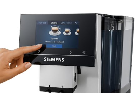 Espressor Automat Siemens TP713R09, 1500 W, 19 bar, Rezervor 2.4 L, Negru pukika.ro [1]