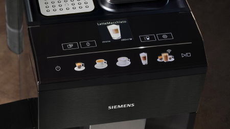 Espressor Automat Siemens TQ518RX3, 1500 W, 15 bar, Touch, 10 Programe, Rezervor 1.9 L, Negru/Argintiu pukika.ro [2]