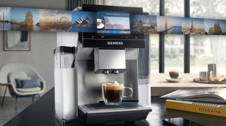 Espressor Automat Siemens TQ715R03, 1500 W, 19 bar, Touch, Rezervor 2.4 L, Negru pukika.ro [2]