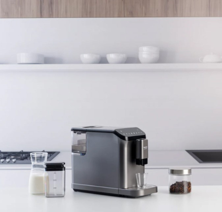 Espressor Automat Taurus Accento Latte, 1350 W, 20 bar, Touch, Rezervor 1.5 L, Negru pukika.ro [2]