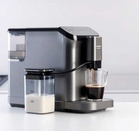 Espressor Automat Taurus Accento Latte, 1350 W, 20 bar, Touch, Rezervor 1.5 L, Negru pukika.ro [6]