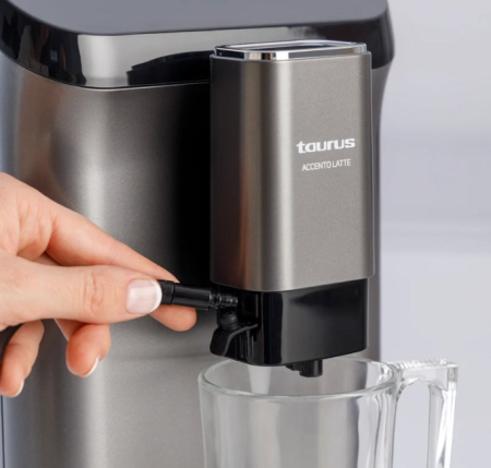 Espressor Automat Taurus Accento Latte, 1350 W, 20 bar, Touch, Rezervor 1.5 L, Negru pukika.ro [8]
