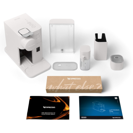 Espressor Capsule De’Longhi Nespresso Lattissima One EN510.W, 1400 W, 19 bar, Sistem Cappuccino, Rezervor Lapte, 1 L, Alb pukika.ro [3]