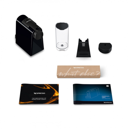 Espressor Capsule Nespresso De’Longhi Essenza Mini EN85.B, 19 Bar, 1150 W, 0.6 L, Cafea, Espresso, Design Compact, Negru pukika.ro [2]