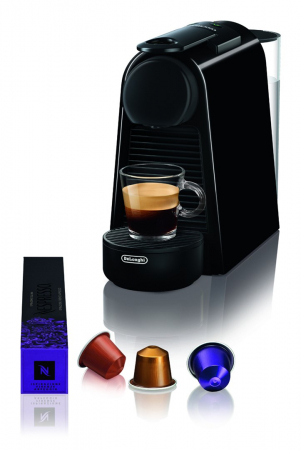 Promotii - Espressor Capsule Nespresso De’Longhi Essenza Mini EN85.B, 19 Bar, 1150 W, 0.6 L, Cafea, Espresso, Design Compact, Negru pukika.ro