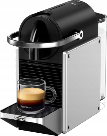 Aparate Cafea - Espressor cu Capsule DeLonghi Pixie, 1260 W, 19 bar, Rezervor 1 L, Gri pukika.ro