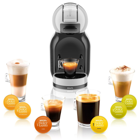 Espressor cu Capsule Krups Mini Me KP123B, 1500 W, 15 bar, Rezervor 0.8 L, Negru pukika.ro [5]