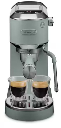 Espressor Manual DeLonghi Dedica, 1450 W, 15 bar, Rezervor 1.1 L, Verde pukika.ro [1]