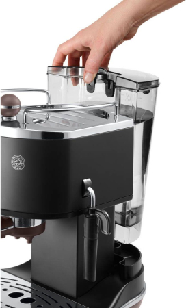 Espressor Manual DeLonghi Icona Vintage ECOV311.BK, 1100 W, 15 bar, Rezervor 1.4 L, Negru pukika.ro [4]