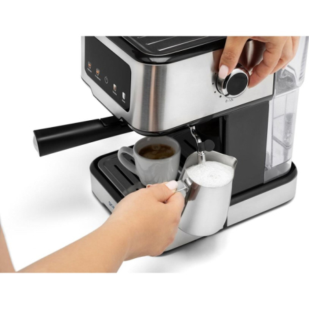 Espressor Manual Gorenje 744796, 1100 W, 15 bar, Touch, Rezervor 1.5 L, Gri pukika.ro [4]