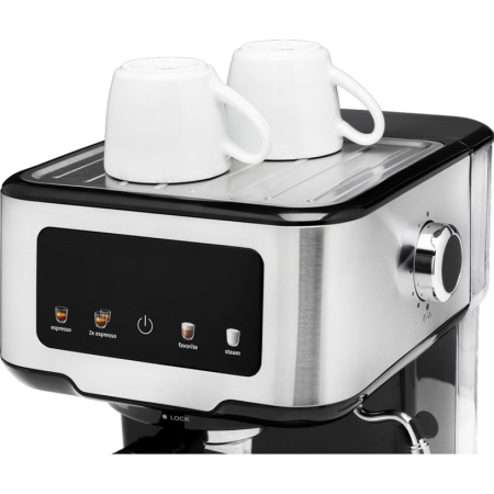 Espressor Manual Gorenje 744796, 1100 W, 15 bar, Touch, Rezervor 1.5 L, Gri pukika.ro [5]
