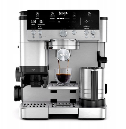 Alte produse - Espressor Manual Karaca ES601EU, 1650 W, Cafea boabe, Americano, Rezervor 2 L, Gri pukika.ro