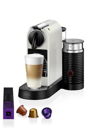 Promotii - Espressor Nespresso De’Longhi EN267.WAE Citiz & Milk, 1260 W, 19 bar, Sistem Cappuccino, Funcție Auto-Off, Rezervor 1L, Alb pukika.ro
