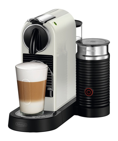 Espressor Nespresso De’Longhi EN267.WAE Citiz & Milk, 1260 W, 19 bar, Sistem Cappuccino, Funcție Auto-Off, Rezervor 1L, Alb pukika.ro [1]