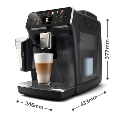 Espressor Philips EP4441/50 Series 4400, 230 W, 15 bar, Rezervor 1.8L, Negru pukika.ro [4]