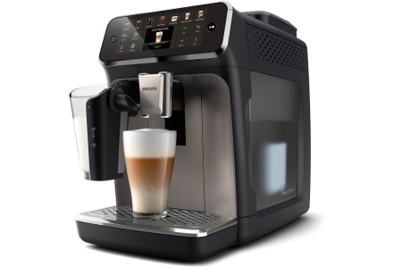 Aparate Cafea - Espressor Philips EP4449/70 Series 2200 LatteGo, 230 W, 15 bar, Rezervor 1.8L, Negru pukika.ro