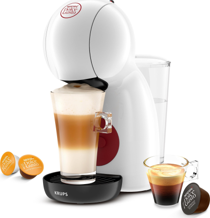 Alte produse - Espressor Semi-Automat Krups NESCAFÉ DOLCE GUSTO KP1A3110, 1600 W, 15 bar, Cappuccino, Ristretto, Rezervor 0.8 L, Alb pukika.ro