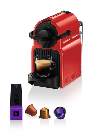 Aparate Cafea - Espressor Semi-Automat Krups Nespresso, 1260 W, 19 bar, Rezervor 0.7 L, Rosu pukika.ro