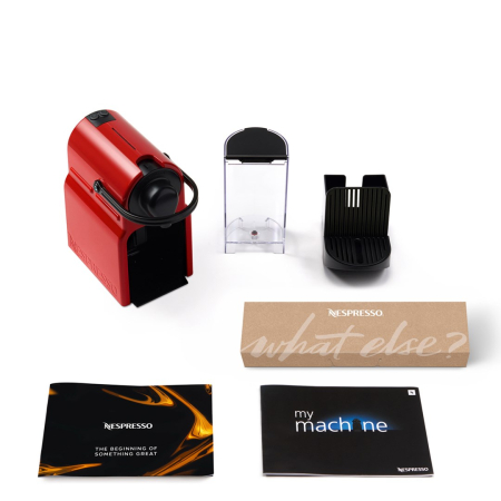 Espressor Semi-Automat Krups Nespresso, 1260 W, 19 bar, Rezervor 0.7 L, Rosu pukika.ro [1]
