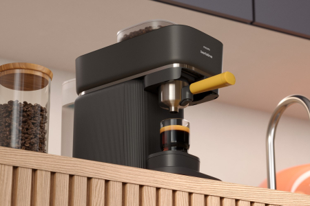 Espressor Semi-Automat Philips, 1500 W, 16 bar, Rezervor 1.2 L, Negru pukika.ro [4]