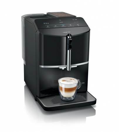 Aparate Cafea - Espressor Siemens EQ.300 TF301E19, 1300 W, Cafea, Espresso, Cappuccino, Latte, 15 Bar, 1.4 L, Negru pukika.ro