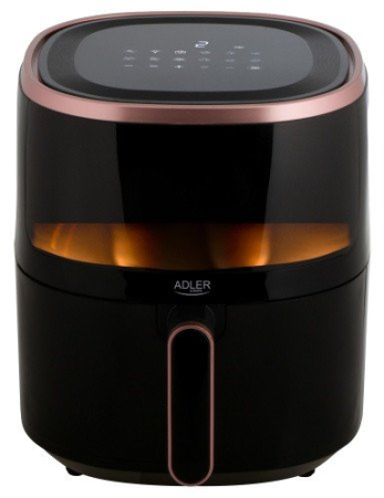 Friteuză cu Aer Cald Adler, 2000 W, Capacitate 5 L, Touch, Negru pukika.ro [3]