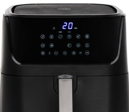 Alte produse - Friteuză cu Aer Cald Adler, 2500 W, Capacitate 5.5 L, Touch, Negru pukika.ro