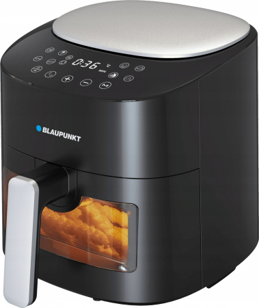 Alte produse - Friteuză cu Aer Cald Blaupunkt, 1300 W, Capacitate 3.7 L, Touch, Grill, Negru pukika.ro