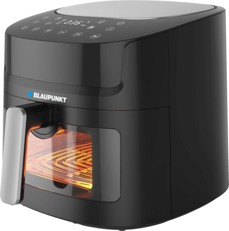 Electrocasnice pentru bucatarie - Friteuză cu Aer Cald Blaupunkt, 1800 W, Capacitate 7.2 L, Touch, Grill, Negru pukika.ro