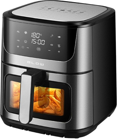 Alte produse - Friteuză cu Aer Cald Blow, 2500 W, Capacitate 8 L, Grill, Touch, Negru pukika.ro